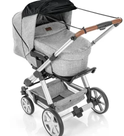 Reer Solsejl Til Barnevogn - UV50+ - Sort