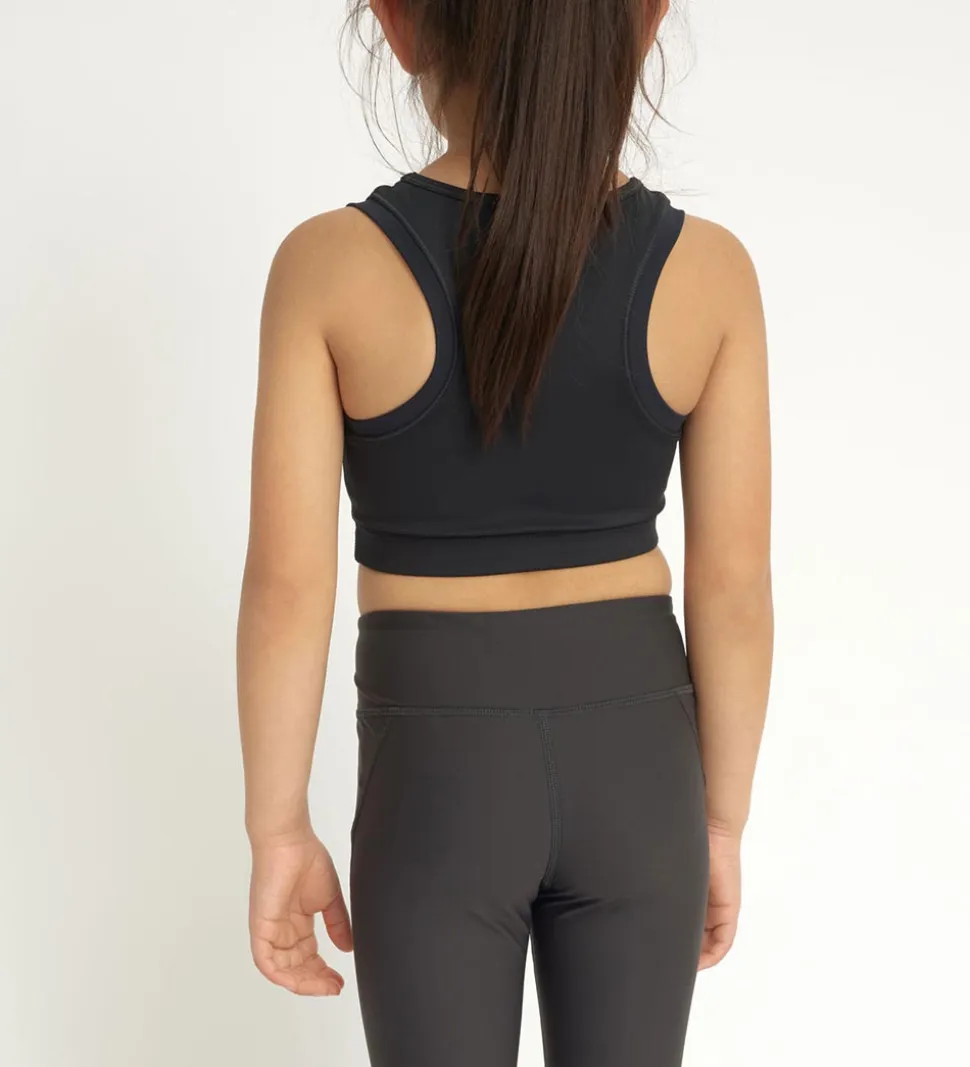 Rethinkit Sportstop - Cropped - Thea - Sort