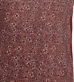 Rethinkit T-shirt - Carla - Rose Brown Flowers