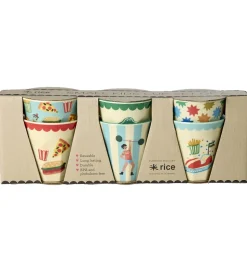 Rice Kopper - Melamin - 6 stk. - 160 ml - Mint Fun Fair
