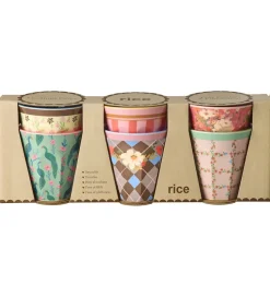 Rice Kopper - Melamin - 6 stk. - 160 ml - All You Need Is Love