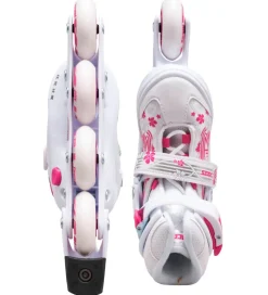 Roces Rulleskøjter - Jokey 3.0 Girl - Hvid/Pink - Inliner