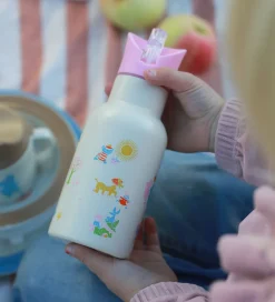 Rätt Start Termoflaske - Mumi - Rustfrit Stål - 340 ml - Rosa