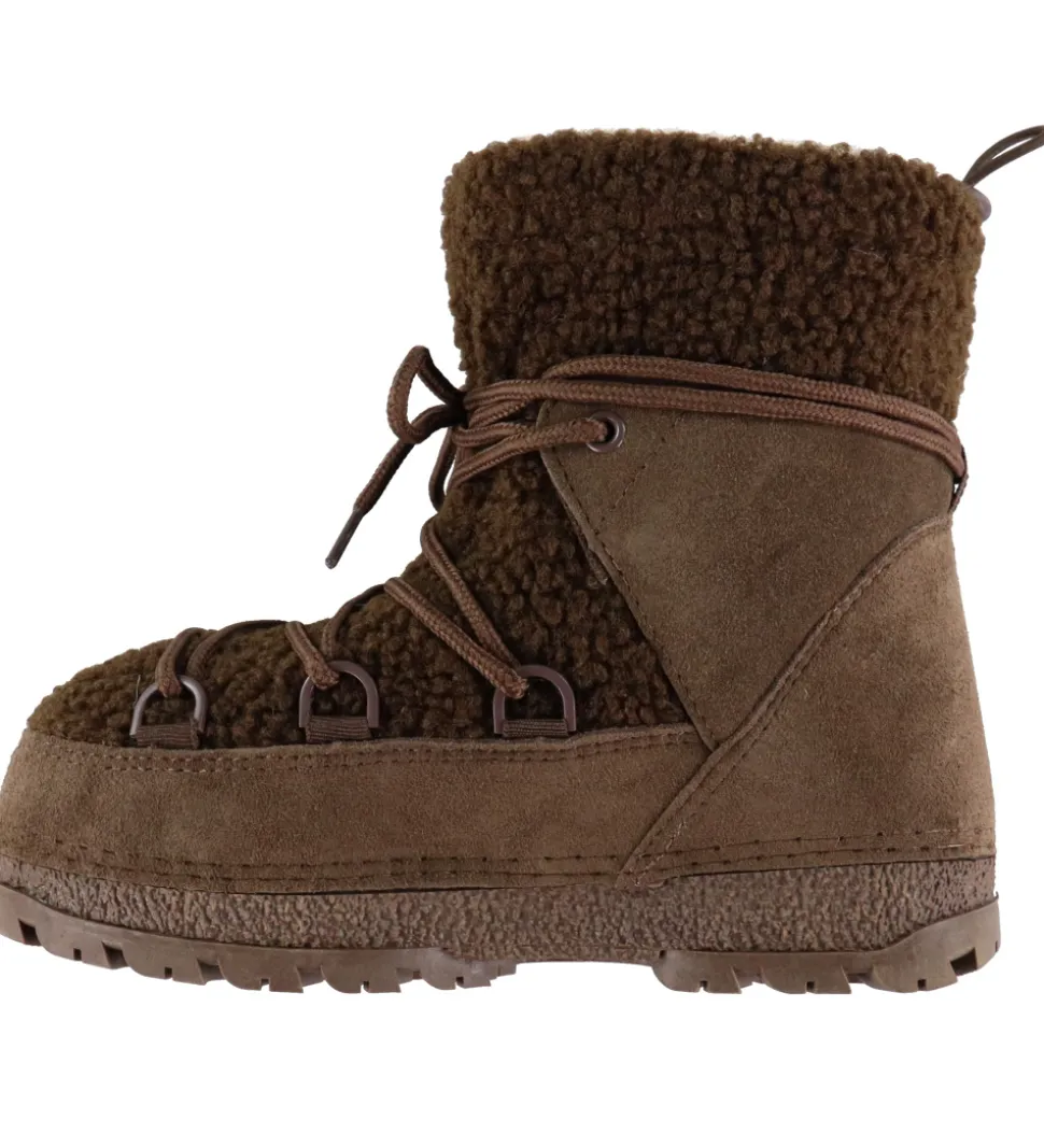 Rubber Duck Bamsestøvler - Teddy - Chocolate