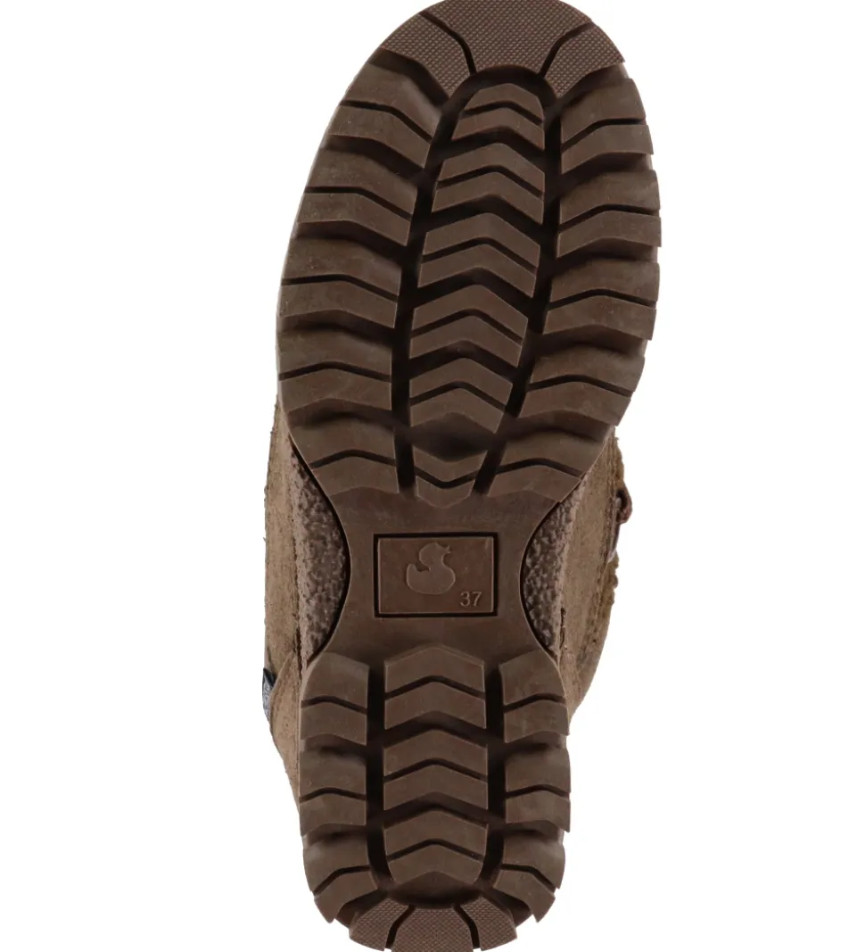 Rubber Duck Bamsestøvler - Teddy - Chocolate