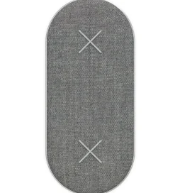 SACKit Oplader - CHARGEit Dual Dock - Wireless - Grå