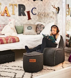 SACKit Puf - Cobana - Junior - 35x35 - Sort