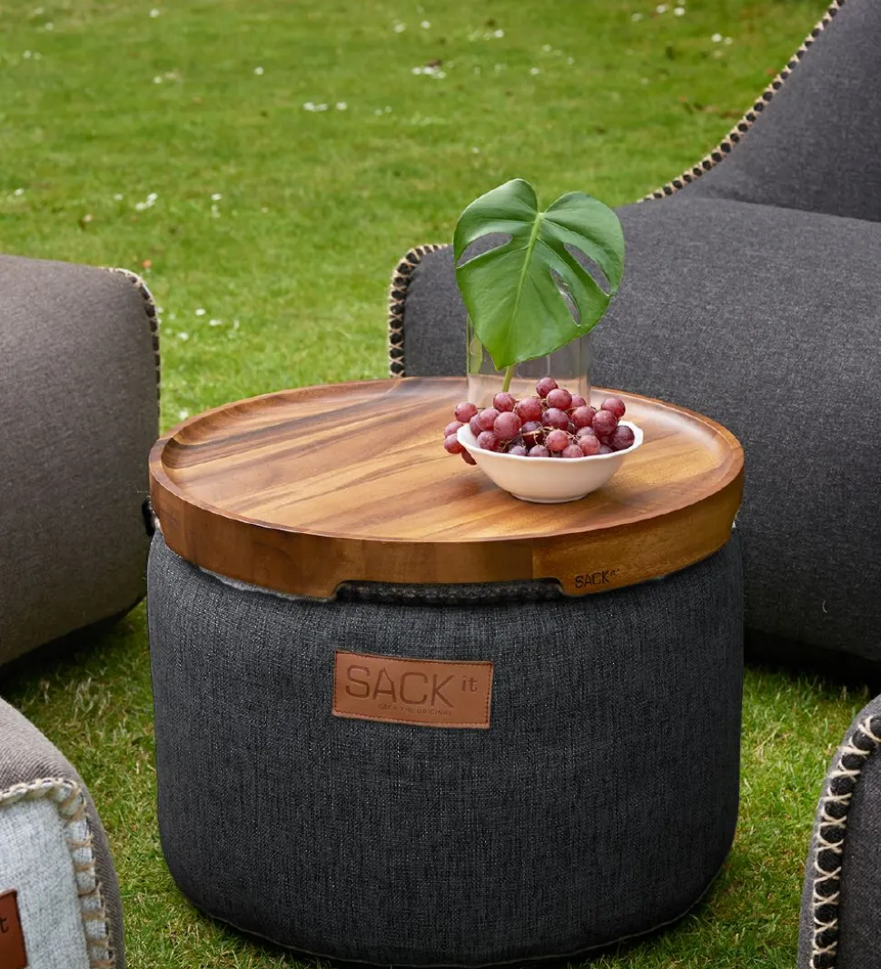 SACKit Puf - Cobana - 50x35 cm - Sort