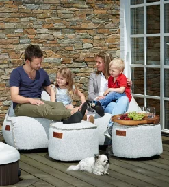 SACKit Sækkestol - Cobana Lounge Chair - 96x80x70 cm - Sand Mela