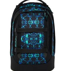 Satch Skoletaske - Pack - Caleido Blue