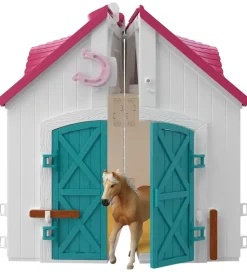 Schleich Horse Club - Åben Hestestald - 60 Dele - 42703