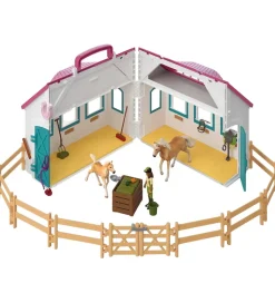 Schleich Horse Club - Åben Hestestald - 60 Dele - 42703