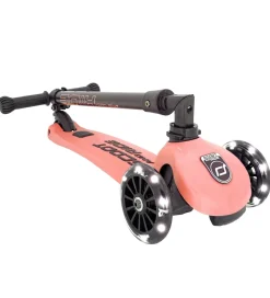 Scoot and Ride Highway Kick 3 - LED - Peach