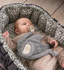 Sebra Nusseklud m. Sutteholder - Dusty Blue