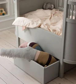 Sebra Pude - Strikket - 190 cm - Sleepy Croc - Powder Rose Mix