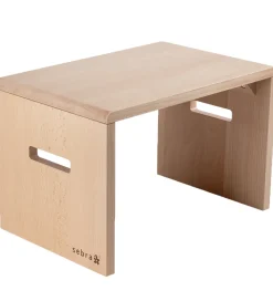 Sebra Skammel - 23,5x23,5x36 - Træ