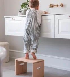 Sebra Skammel - 23,5x23,5x36 - Træ