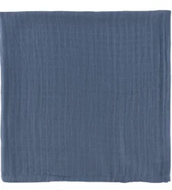 Sebra Stofbleer - 3-pak - 75x75 cm - Blue Olive/Forest lake Blue