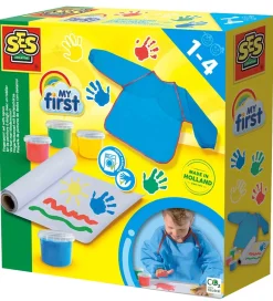 SES Creative - Min Første Fingermaling m. Forklæde