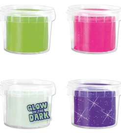 SES Creative Modellervoks - 4x90g - Silkeblød Selvlysende