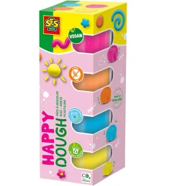 SES Creative Modellervoks - 4x90 g - Happy