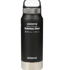 Sistema Termoflaske - Stainless Steel - 650 ml - Sort