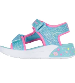 Skechers Sandaler m. Lys - Mermaid Dreams - Blue/Multi
