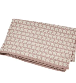 Smallstuff Babytæppe - Uld - 80x100 cm - Rabbits - Powder