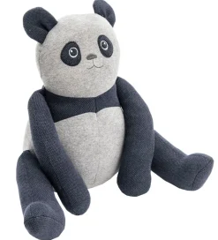 Smallstuff Barnevognspude - 40 cm - Panda - Denim