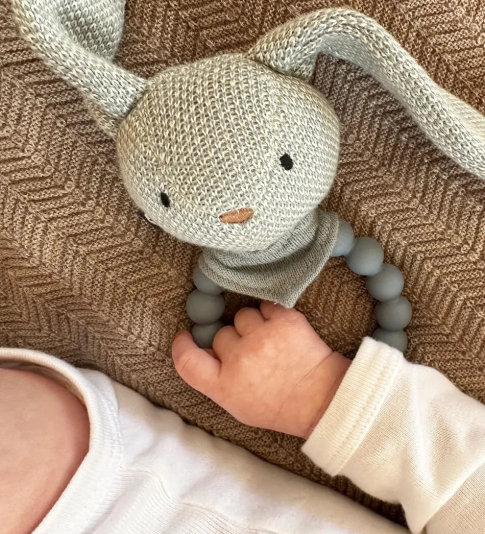 Smallstuff Biderangle - Kanin - Lyseblå