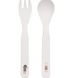 Smallstuff Børnebestik - 2 Dele - Dolls