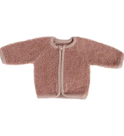 Smallstuff Cardigan m. Lynlås - Uld - Rose