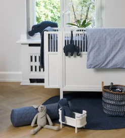 Smallstuff Pude - Flodhest - 30x45 - Navy