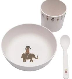 Smallstuff Spisesæt - Bioplast - 3 Dele - Dolls