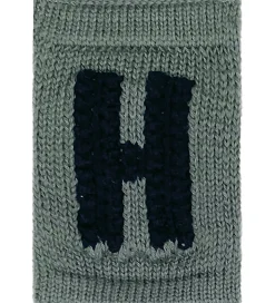 Smallstuff Strikket Bogstav - H - Blå Alfabet