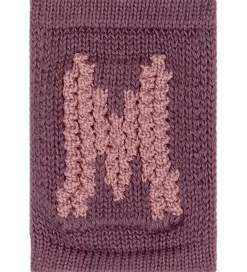Smallstuff Strikket Bogstav - M - Rosa Alfabet