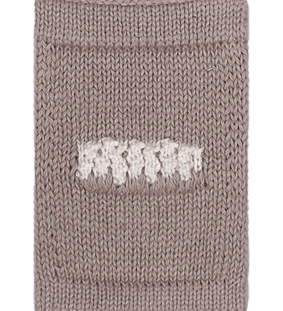 Smallstuff Strikket Bogstav - Bindestreg - Natur Alfabet