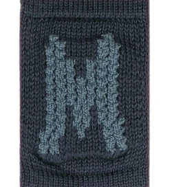 Smallstuff Strikket Bogstav - M - Blå Alfabet