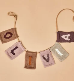 Smallstuff Strikket Bogstav - I - Rosa Alfabet