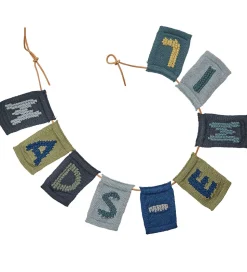 Smallstuff Strikket Bogstav - S - Blå Alfabet