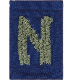 Smallstuff Strikket Bogstav - N - Blå Alfabet