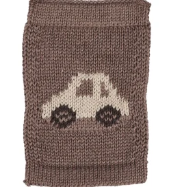 Smallstuff Strikket Flag - Bil - Natur Motiv