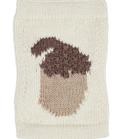 Smallstuff Strikket Flag - Nød - Natur Motiv