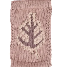 Smallstuff Strikket Flag - Blad - Rosa Motiv