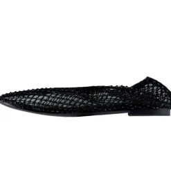 Sofie Schnoor Ballerinasko - Aginsy - Sort m. Rhinsten