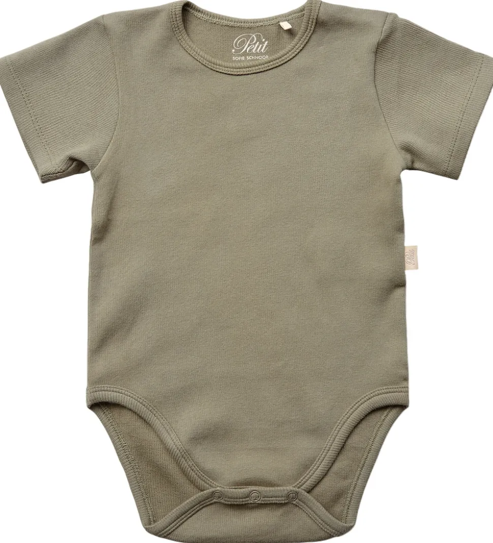 Sofie Schnoor Body l/æ - Rib - Dusty Green