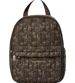 Sofie Schnoor Børnehavetaske - Jennysk - Brun m. Påfugle