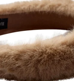 Sofie Schnoor Hårbøjle - Imiteret Pels - Chloesy - Beige