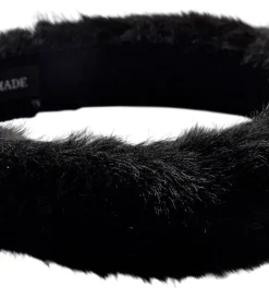 Sofie Schnoor Hårbøjle - Imiteret Pels - Chlosy - Sort