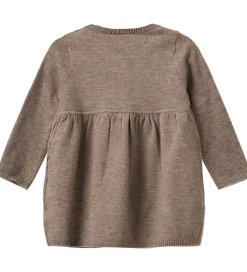 Sofie Schnoor Kjole - Strik - Uld - Dagnysb - Brunmeleret